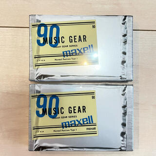 マクセル(maxell)のmaxell カセットテープ 往復90分 MG1-90 2個セット(その他)