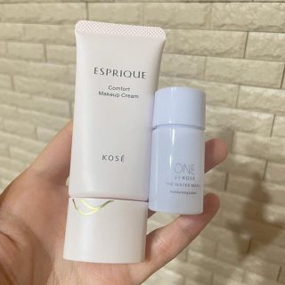 エスプリーク(ESPRIQUE)のesprique色付き美容液コンフォートクリーム化粧水セット(化粧下地)