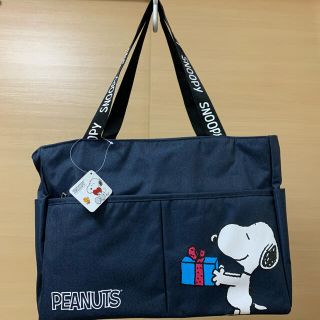 スヌーピー(SNOOPY)の✮SNOOPY ポケットいっぱい 大容量バッグ✮(トートバッグ)