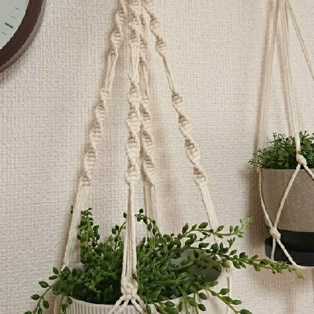 なー様専用  No.30 観葉植物 ハンギング ハンドメイドのインテリア/家具(インテリア雑貨)の商品写真