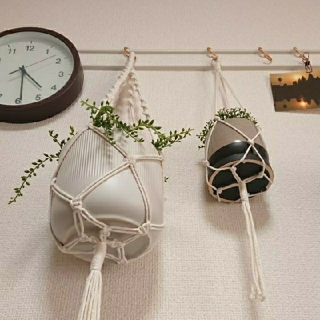 なー様専用  No.30 観葉植物 ハンギング ハンドメイドのインテリア/家具(インテリア雑貨)の商品写真