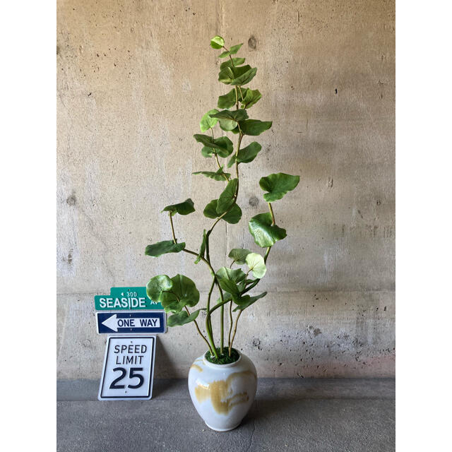 光触媒 人工観葉植物 ウォールグリーン 造花 アレンジ シーグレープ131