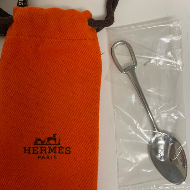 エルメスHermes アトラージュカトラリーティースプーン2本食器正規品