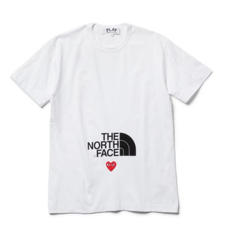 コムデギャルソン(COMME des GARCONS)の激レア　コムデギャルソン×ノースフェイスコラボ限定Tシャツ　S/M/L(Tシャツ(半袖/袖なし))