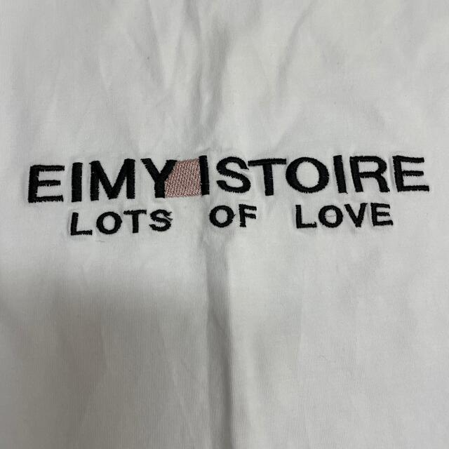 eimy istoire エンブロイダリーエイミーロゴTシャツ