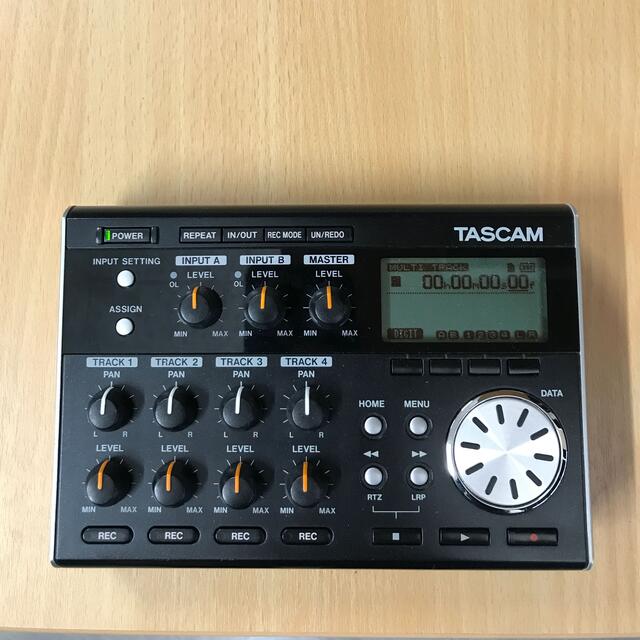 売切値下げ　TASCAM DP-004  シンプルMTR 美品 楽器のレコーディング/PA機器(MTR)の商品写真