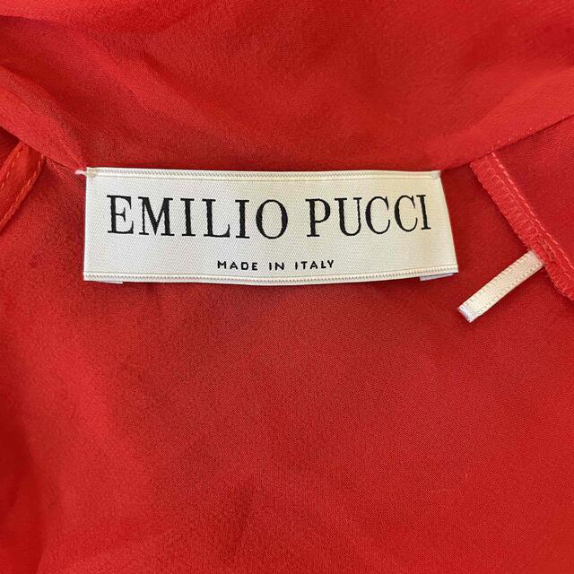 EMILIO PUCCI(エミリオプッチ)のEMIRIOPUCCI   シースルーTops レディースのトップス(シャツ/ブラウス(長袖/七分))の商品写真