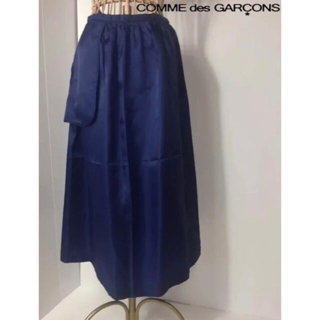 tricot COMME des GARCONS ロングスカート S ブルー