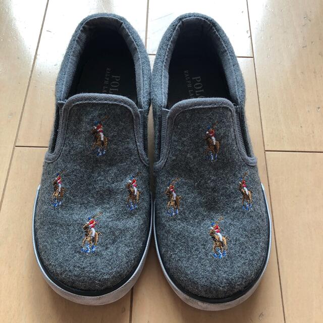 POLO RALPH LAUREN(ポロラルフローレン)のラルフ　スリッポン キッズ/ベビー/マタニティのキッズ靴/シューズ(15cm~)(スリッポン)の商品写真