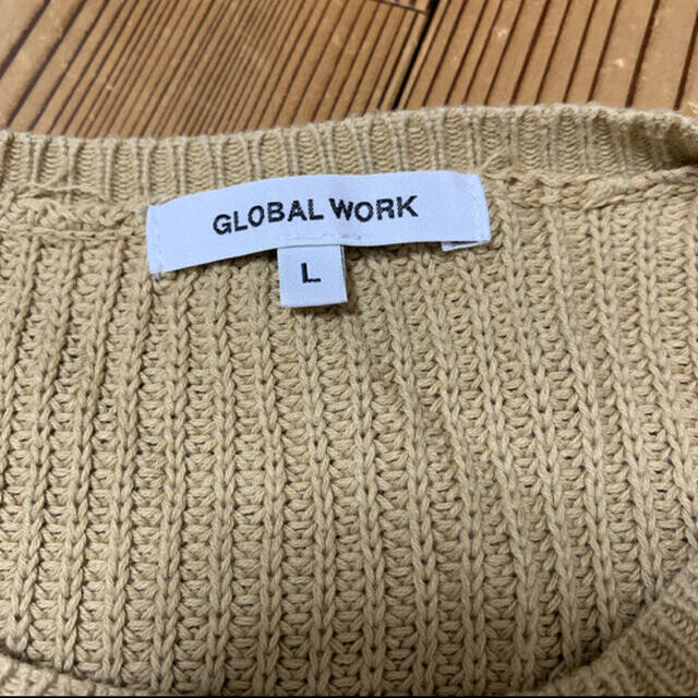 GLOBAL WORK(グローバルワーク)のGLOBAL WORK グローバルワーク　ツートーン　ニット キッズ/ベビー/マタニティのキッズ服男の子用(90cm~)(ニット)の商品写真