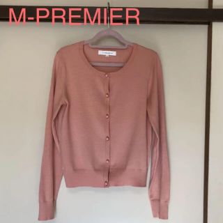 エムプルミエ(M-premier)のエムプルミエ　定番クルーネックカーディガン(カーディガン)