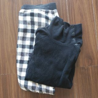 ユニクロ(UNIQLO)のユニクロ　暖かパジャマ☆(ルームウェア)