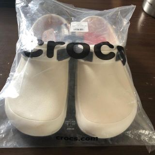 クロックス(crocs)のクロックス　ビストロ プロ ライトライド クロッグ ホワイト 29センチ(サンダル)