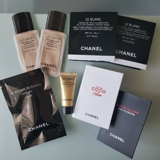 CHANEL(シャネル)のCHANEL メイクトライアルセット コスメ/美容のキット/セット(サンプル/トライアルキット)の商品写真