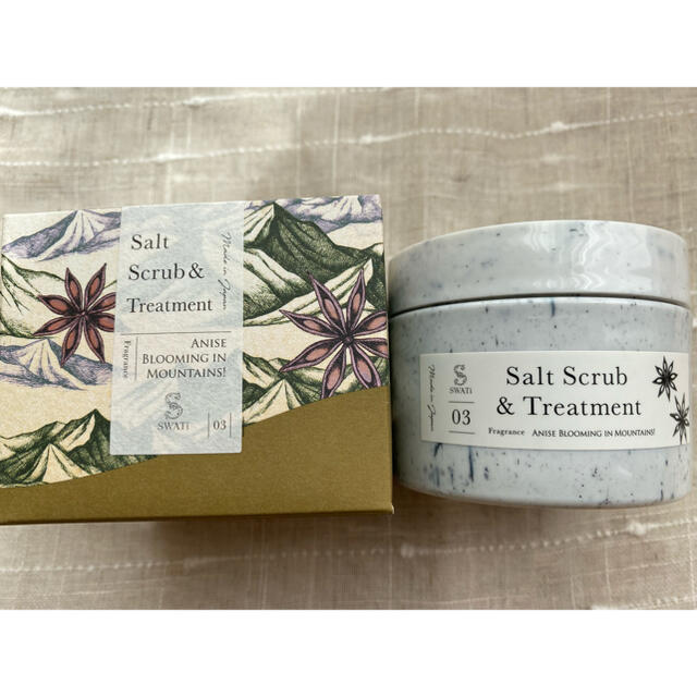 SWATi(スワティ)のSWATI salt scrub&treatment コスメ/美容のボディケア(ボディスクラブ)の商品写真