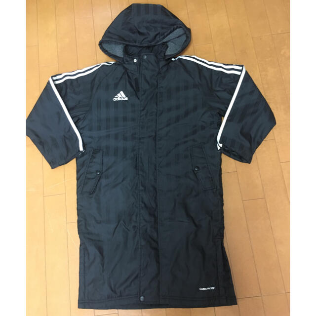 adidas(アディダス)のすみしゅう様専用☆adidas ベンチコート  140 キッズ/ベビー/マタニティのキッズ服男の子用(90cm~)(コート)の商品写真