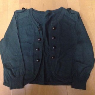 ザラ(ZARA)のZARAナポレオン風ショートカーディガン(カーディガン)