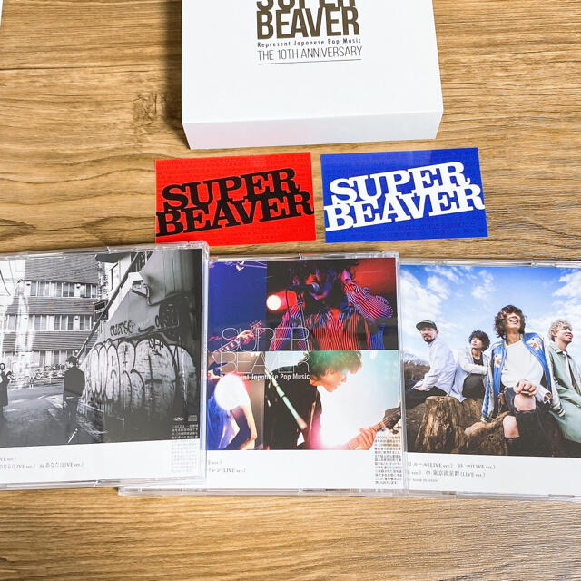 SUPER BEAVER スーパービーバー CD サイン入り ステッカー付き SUPER BEAVER スーパービーバー CD サイン入り ステッカー付き