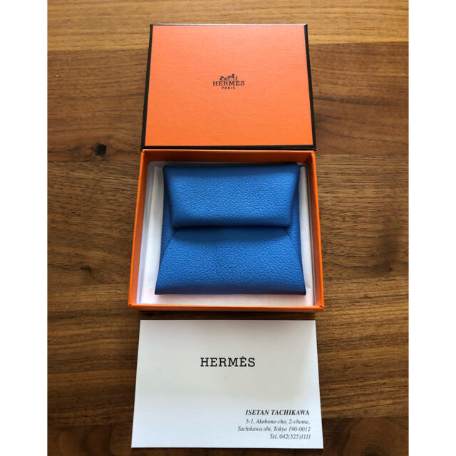 Hermes(エルメス)の最終お値下げHERMESエルメスバスティアツートンカラーコインケース小銭入れ レディースのファッション小物(コインケース)の商品写真