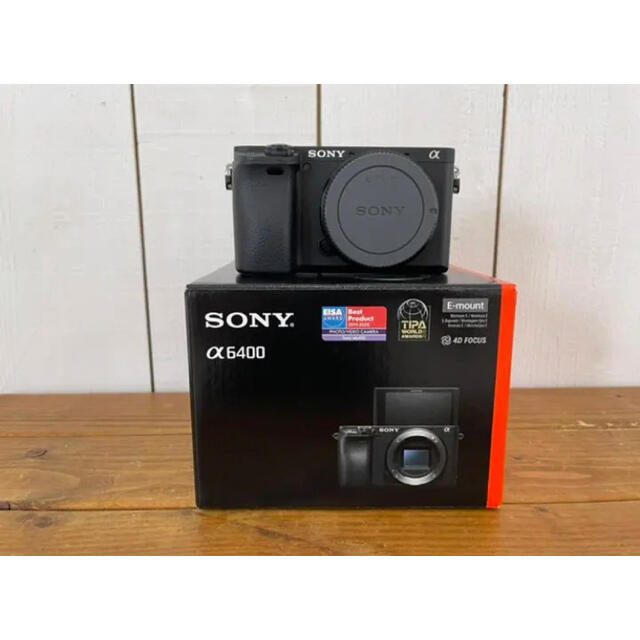 【美品】SONY a6400 ボディー ILCE−6400(B)