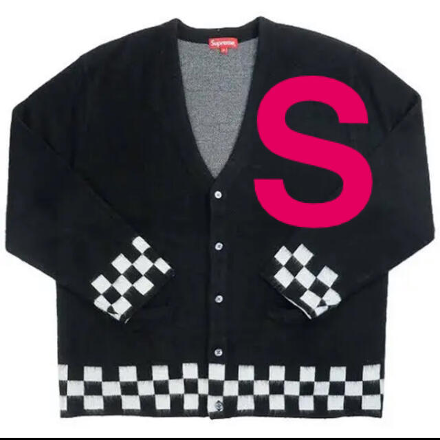 Supreme Brushed Checkerboard cardigan