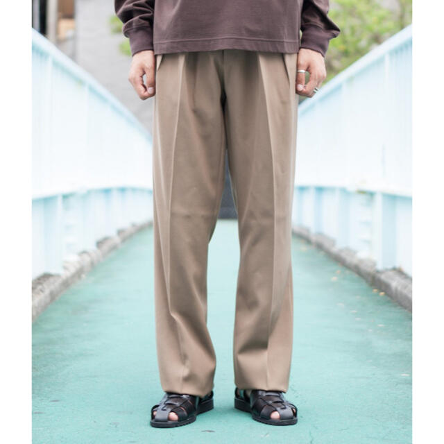 ニート　Wool High Density Gabardine BELTLESS メンズのパンツ(スラックス)の商品写真