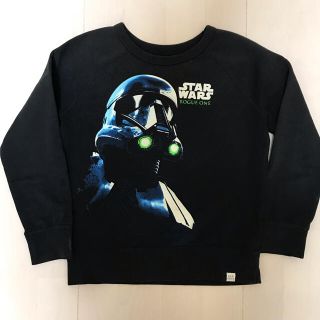 ギャップキッズ(GAP Kids)のギャップ　スターウォーズ　トレーナー　黒　120(Tシャツ/カットソー)