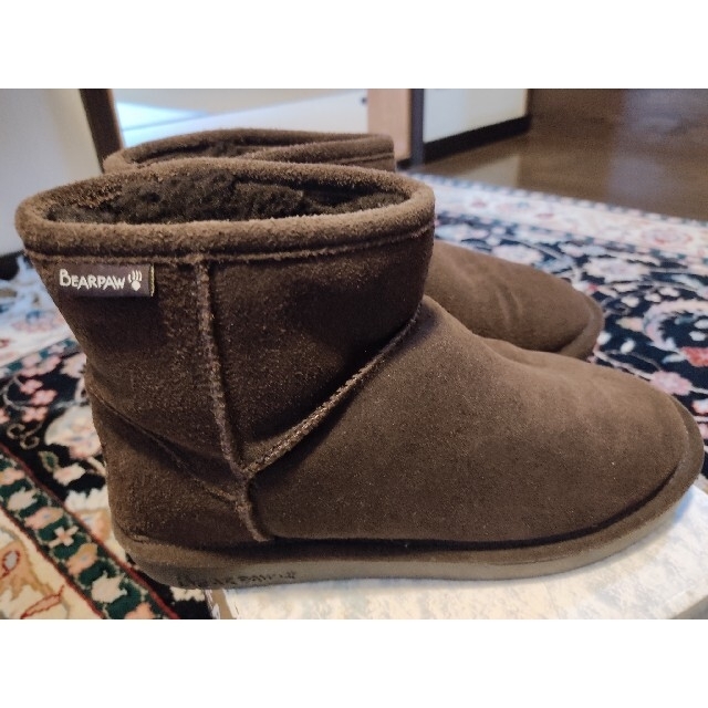 BEARPAW(ベアパウ)のベアパウムートンショートブーツ　23.5 レディースの靴/シューズ(ブーツ)の商品写真