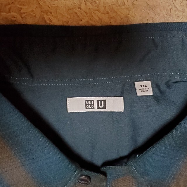 UNIQLO(ユニクロ)のヘビーフランネル オーバーサイズシャツ ユニクロU XXL メンズのトップス(シャツ)の商品写真