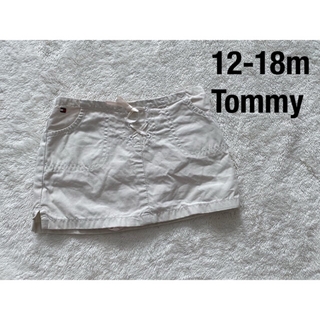 トミーヒルフィガー(TOMMY HILFIGER)の12-18m トミーヒルフィガー　パンツ付きスカート　女の子　キッズ　ベビー(スカート)