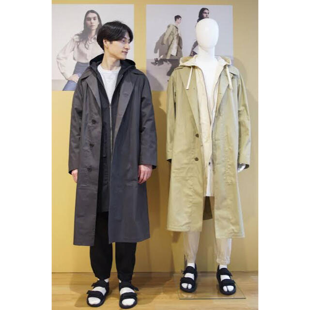 【新品タグ付き】UNIQLO U ステンカラーコート 2022ss