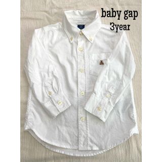 ギャップキッズ(GAP Kids)の gap ギャップ　ギャップキッズ　白シャツ　3year  100(Tシャツ/カットソー)