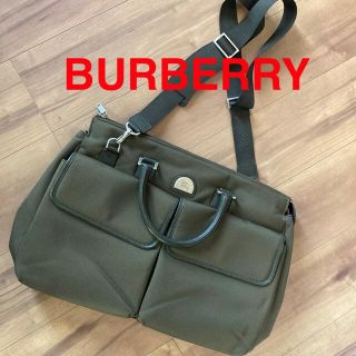 バーバリー(BURBERRY)の値下げ！BURBERRY バーバリー  メンズ　ビジネスバック　カーキ(ビジネスバッグ)