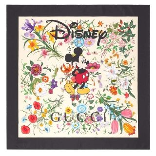 グッチ(Gucci)の新品 送料無料 GUCCI グッチ Disney ディズニー シルクスカーフ(バンダナ/スカーフ)