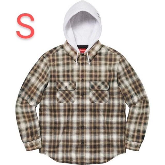 日本限定 Supreme Hooded Flannel Zip Up Shirt Sサイズ | www.artfive ...