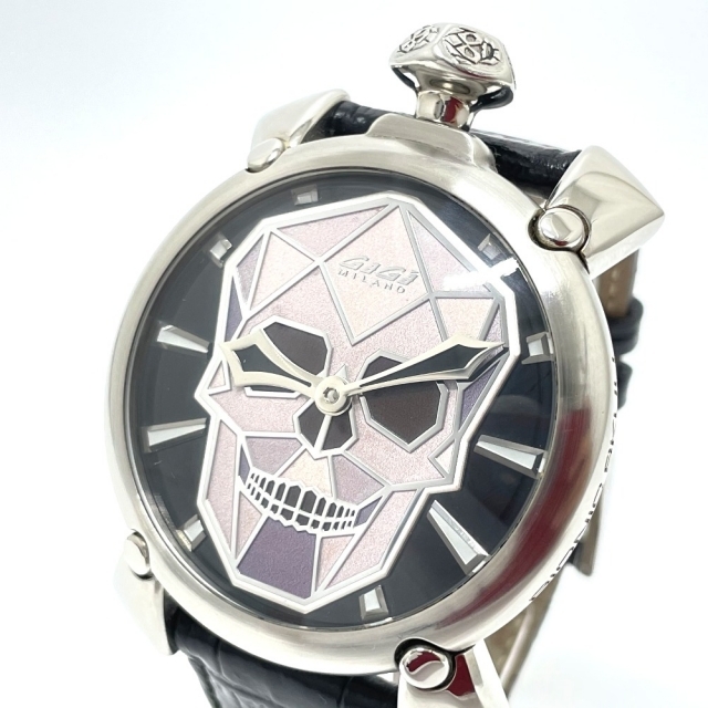 お買い得モデル ガガミラノ マヌアーレ48MM 腕時計 世界限定500本