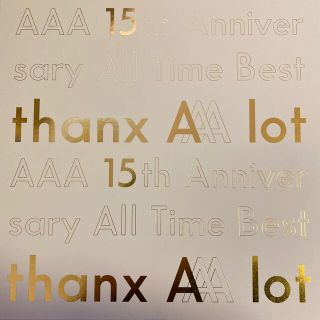 トリプルエー(AAA)のAAA 15th anniversary(ポップス/ロック(邦楽))