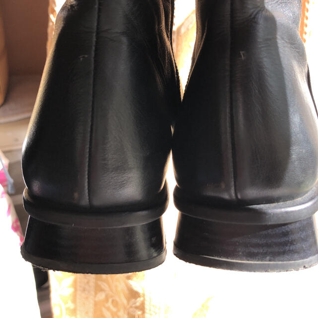 ing(イング)のふくらはぎ丈のブーツ　24.5センチ　黒 レディースの靴/シューズ(ブーツ)の商品写真
