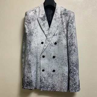 目黒蓮 着 DRESSEDUNDRESSED WHITEOUT ダブルブレザー - テーラード