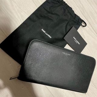 サンローラン(Saint Laurent)の最終価格 サンローラン メンズ 長財布 ブラック プレゼント ギフト 父の日(長財布)