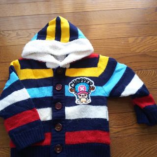 ONEPIECE ワンピース チョッパー パーカー 100 フード付(ジャケット/上着)