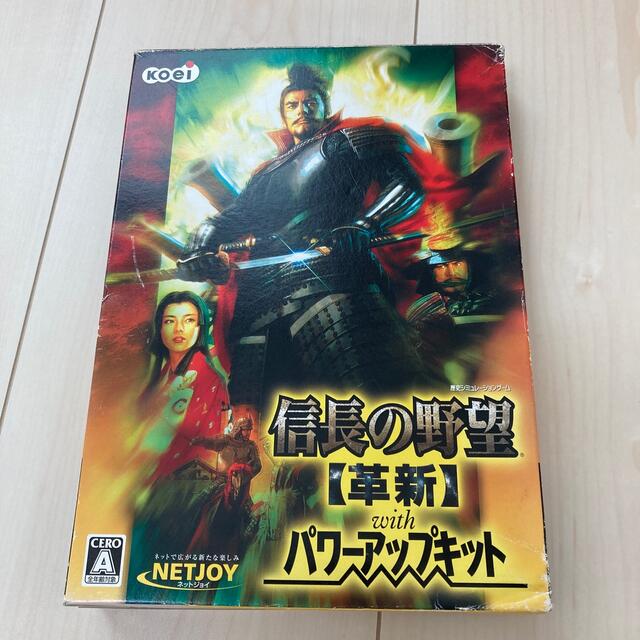 信長の野望　革新withパワーアップキット (PC版) エンタメ/ホビーのゲームソフト/ゲーム機本体(PCゲームソフト)の商品写真