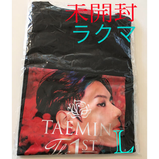 シャイニー(SHINee)のSHINee テミン TAEMIN Tシャツ　ノースリーブTシャツ　Lサイズ(アイドルグッズ)