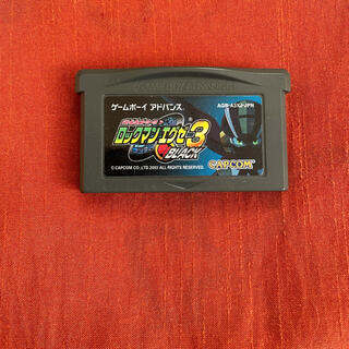 ゲームボーイアドバンス(ゲームボーイアドバンス)のロックマンエグゼ3 ブラック BLACK GBA ソフト カセット(携帯用ゲームソフト)