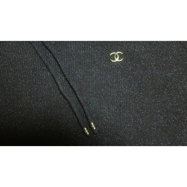 CHANEL - ☆CHANEL シャネル 素敵なニットパーカー CCマーク CHANEL - ☆CHANEL シャネル 素敵なニットパーカー CCマーク