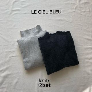 ルシェルブルー(LE CIEL BLEU)のルシェルブルー  ニット 2枚セット(ニット/セーター)