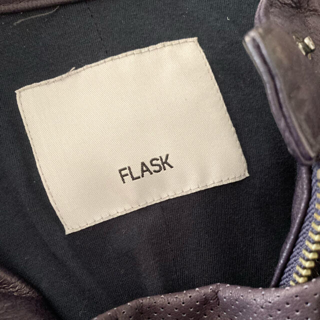 FLASK 羊革 ライダース ジャケット