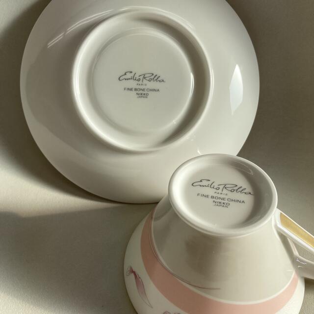 FINE BONE CHINA コーヒーカップ2客セット インテリア/住まい/日用品のキッチン/食器(食器)の商品写真