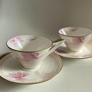 FINE BONE CHINA コーヒーカップ2客セット(食器)