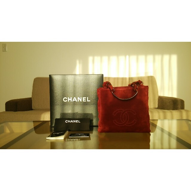 CHANEL - ☆シャネル カタログ掲載 素敵なバッグ スエード×べっ甲
